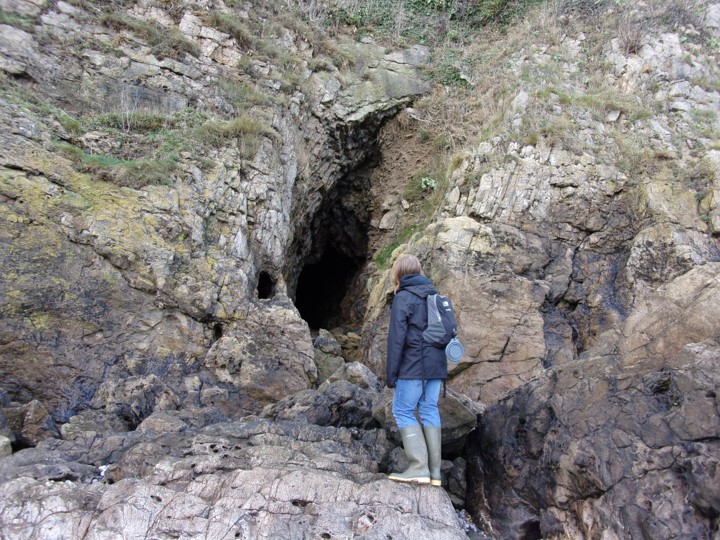 entrance from the beach